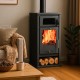 Estufa de leña con horno Balkan Energy Troy, 7.8 kW | Estufas de leña con aire | Estufas de leña |
