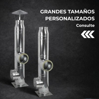 Chimeneas de gran tamaño bajo pedido - Chimeneas