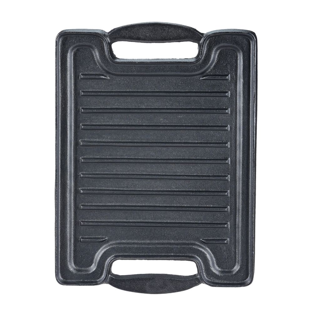 Plancha de hierro fundido reversible, 36 x 25 cm |  |  |