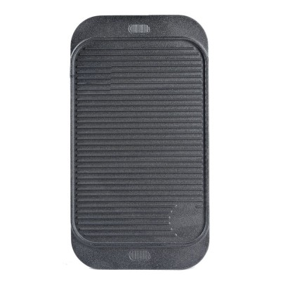 Plancha de hierro fundido reversible, 48x26 cm - Comparación de Producto