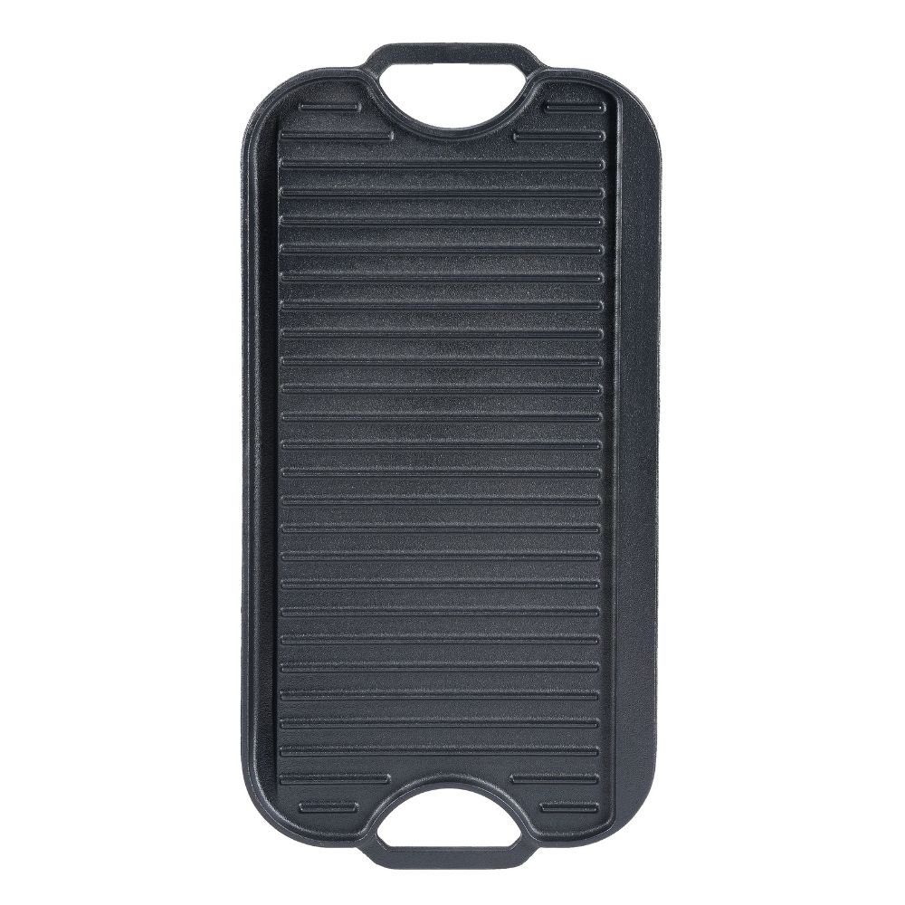 Plancha de hierro fundido reversible, 51x26 cm |  |  |