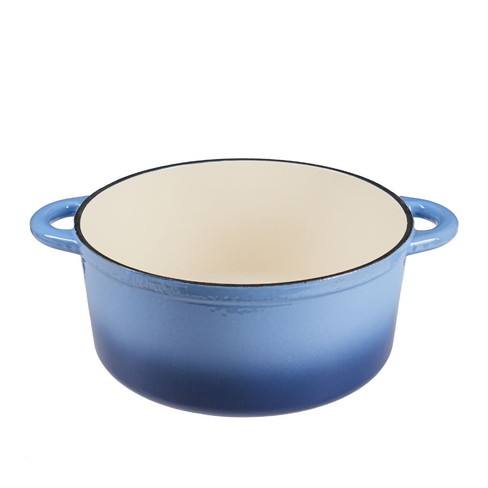 Olla de hierro fundido esmaltado, Azul, Ф22 |  |  |