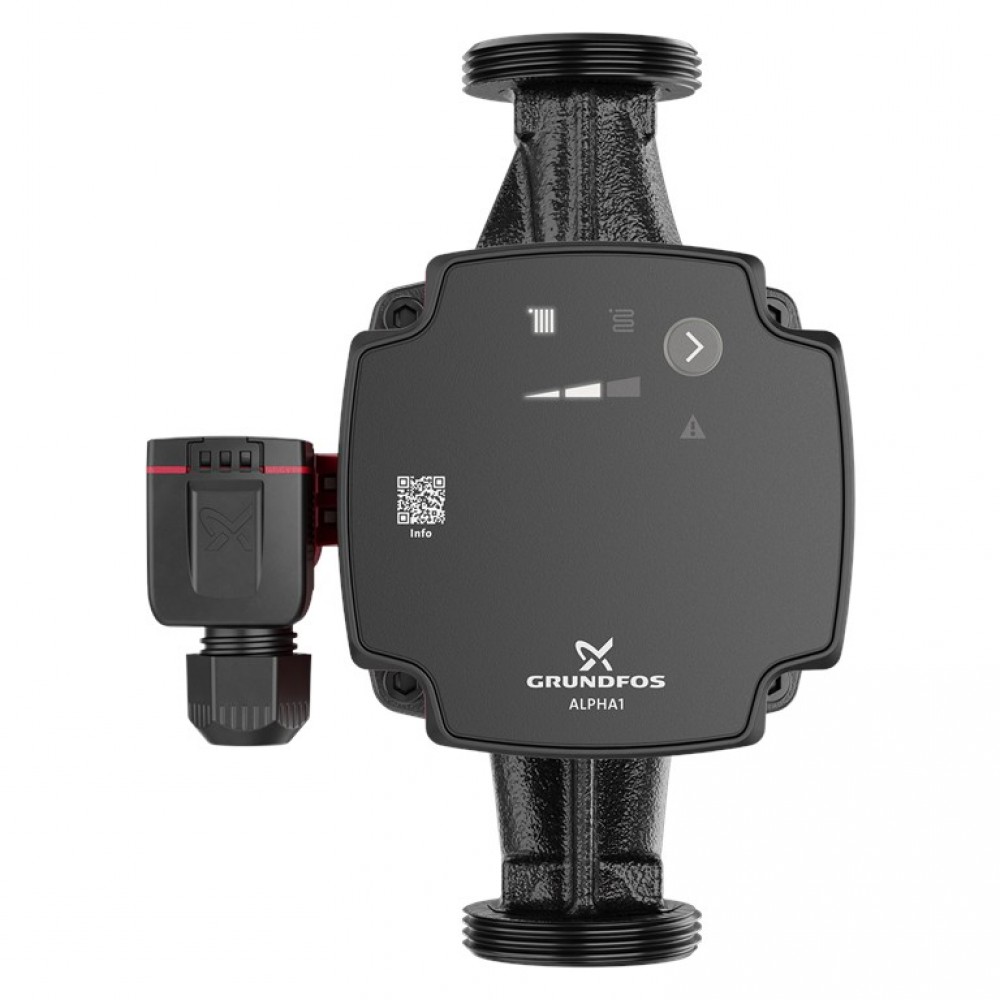 Bomba de circulación Grundfos ALPHA1 25-60 180, altura 6 m, caudal 2,28 m³/h, potencia 45 W | Bombas de circulación | Bombas de agua |