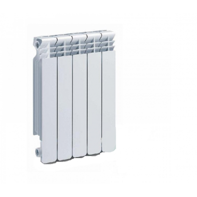 Radiador de aluminio Helyos Evo H500, 5 secciones 770W - Radiadores de aluminio