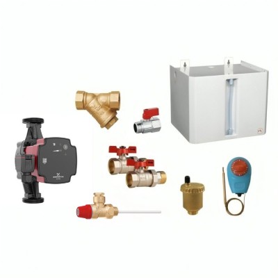 Kit hidraulico para sistema de calefacción central de tipo abierto - Comparaci&oacute;n de Producto