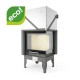 Chimenea de leña UNIFLAM 860 DURO con conductos de aire y suministro de aire, lado izquierdo, 14,1kW | Chimeneas de leña modernas | Chimeneas de leña |