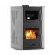 Hidroestufa de leña con horno Velmora Fire ATS HYDRO ΜΑSΙΝΑ 90-25 gris, 25kW | Hidroestufas de leña | Estufas de leña |