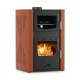 Hidroestufa de leña con horno Velmora Fire ATS HYDRO ΜΑSΙΝΑ 90-25 terracota, 25kW | Hidroestufas de leña | Estufas de leña |