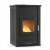 Hidroestufa de leña Velmora Fire ATS HYDRO negro, 33kW