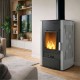 Hidroestufa de leña Velmora Fire ATS HYDRO gris, 25kW | Hidroestufas de leña | Estufas de leña |
