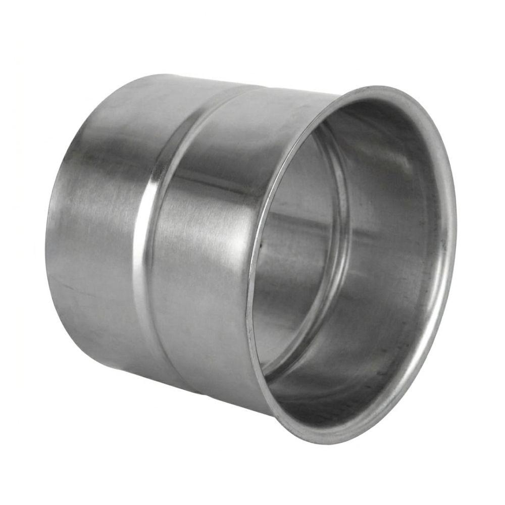Rosetón de chimenea PARKANEX, Acero inoxidable, Ø130, Espesor 2mm | Tubos para chimeneas de leña | Chimeneas |