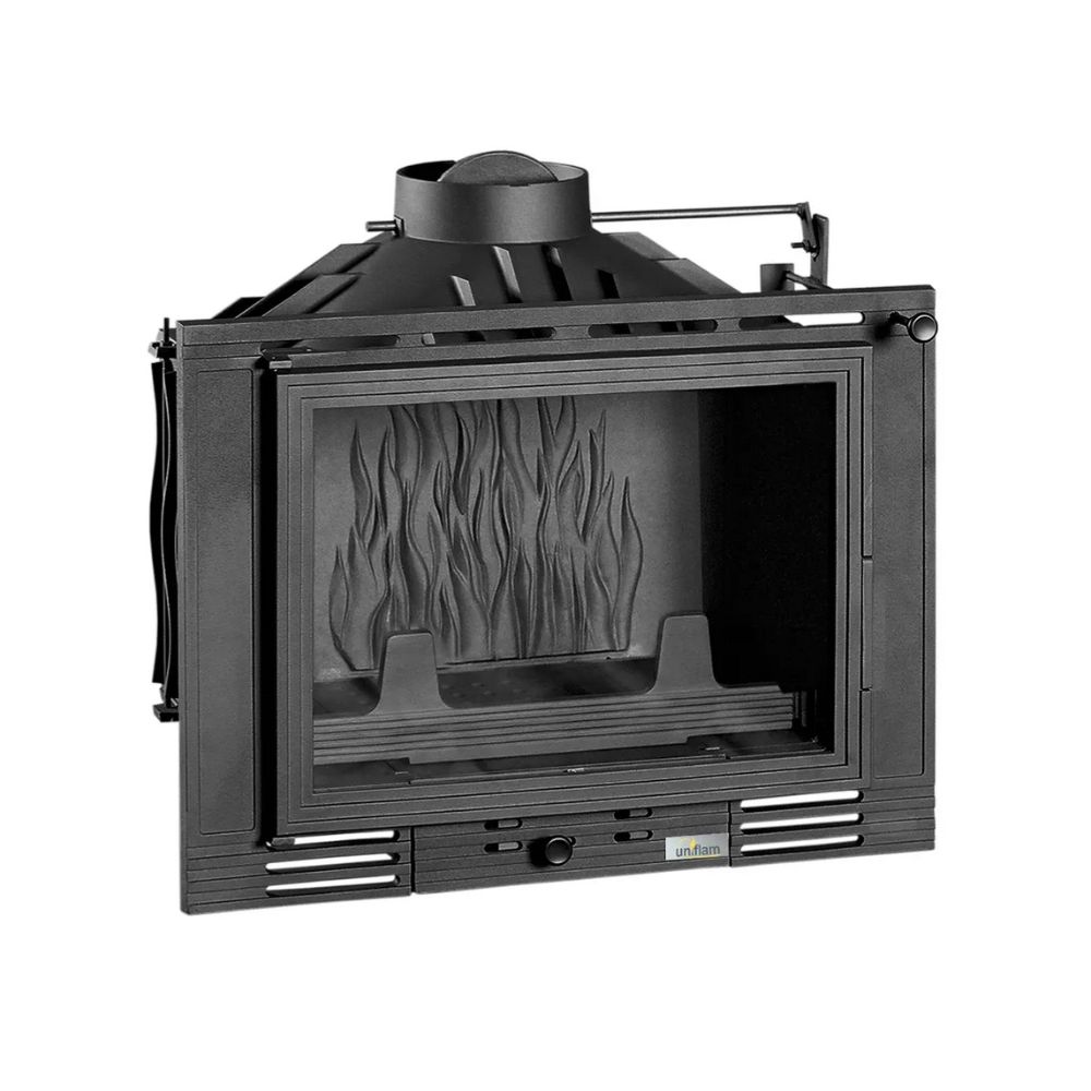 Chimenea de leña UNIFLAM 700 ECO con compuerta, 8kW | Chimeneas de leña modernas | Chimeneas de leña |