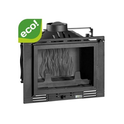 Chimenea de leña UNIFLAM 700 OPTION ECO con compuerta y suministro de aire, 10kW - Chimeneas de leña