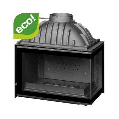 Chimenea de leña UNIFLAM 700 PLUS ECO con compuerta, lado derecho, 9kW - Chimeneas de leña