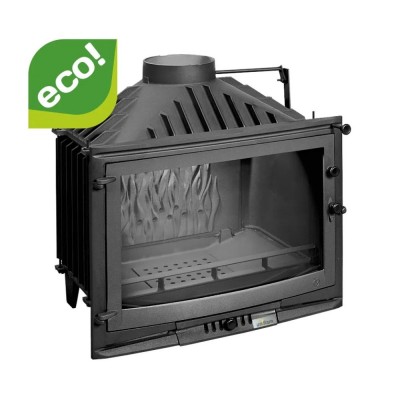 Chimenea de leña UNIFLAM 700 SELENIC ECO con compuerta y suministro de aire, 10kW - Chimeneas de leña