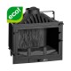 Chimenea de leña UNIFLAM 700 STANDARD ECO con compuerta, 10kW | Chimeneas de leña modernas | Chimeneas de leña |