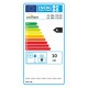 Chimenea de leña UNIFLAM 760 EVO PBS con conductos de aire y suministro de aire, vidrio curvado, lado izquierdo, 10kW | Chimeneas de leña modernas | Chimeneas de leña |
