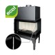 Chimenea de leña UNIFLAM 860 EVO PBS con conductos de aire y suministro de aire, lado izquierdo, 15kW | Chimeneas de leña modernas | Chimeneas de leña |