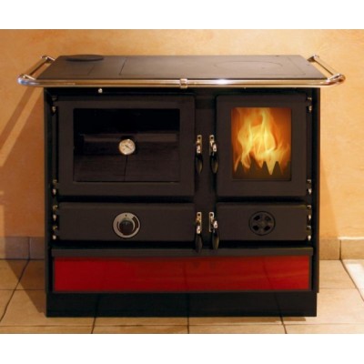 Cocina de leña MBS Magnum Izquierda, 12kW - MBS