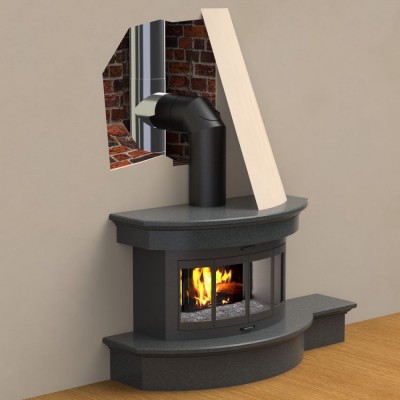 Kit de chimenea PARKANEX, Acero, Ø130, Espesor 2mm - Comparación de Producto