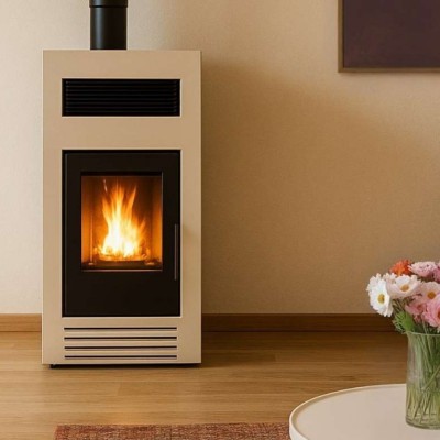 Estufa de pellets Mytherm Angela TA 10 PRO beige, 10kW - Comparaci&oacute;n de Producto