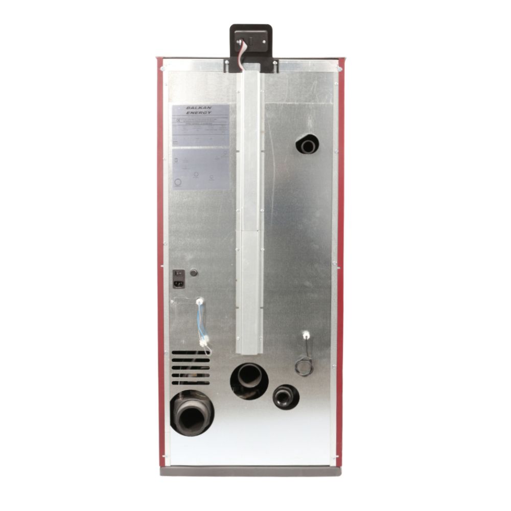 Pellet stove with back boiler Mytherm IOLI TS 45 red, 48.5kW |  |  |