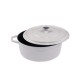 Olla profunda de hierro fundido Hosse, Ivory, Ф20 | Olla de hierro fundido |  |