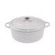 Olla profunda de hierro fundido Hosse, Ivory, Ф24 | Olla de hierro fundido |  |