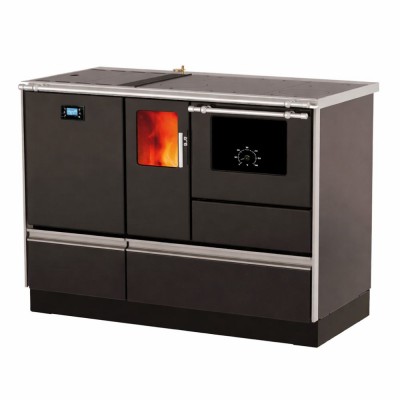Cocina calefactora de pellets Alfa Plam Alfa Term 20 Pellet, 20kW - Cocinas de pellets
