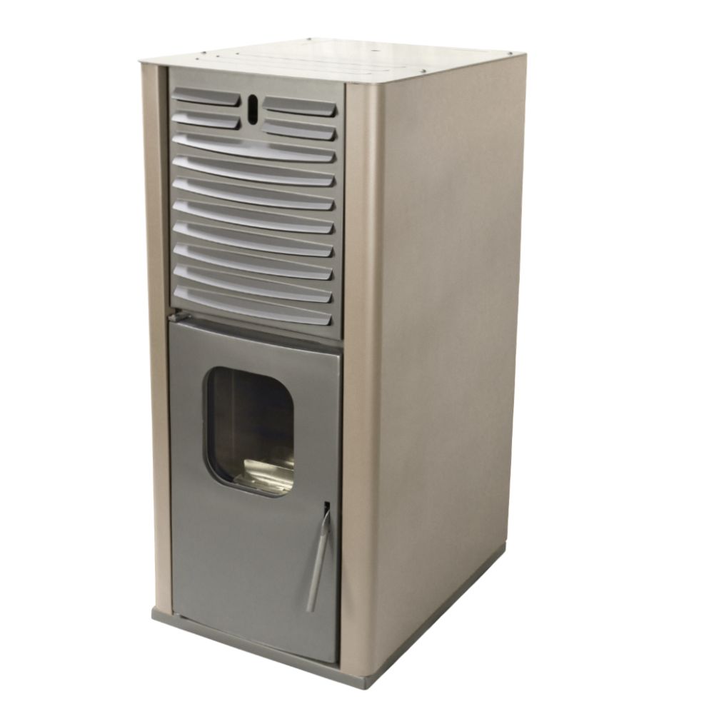 Estufa de pellets con caldera y ventilador Mytherm IOLI TSA 21 beige, 23.5kW | Hidroestufas de pellets | Estufas de pellets |