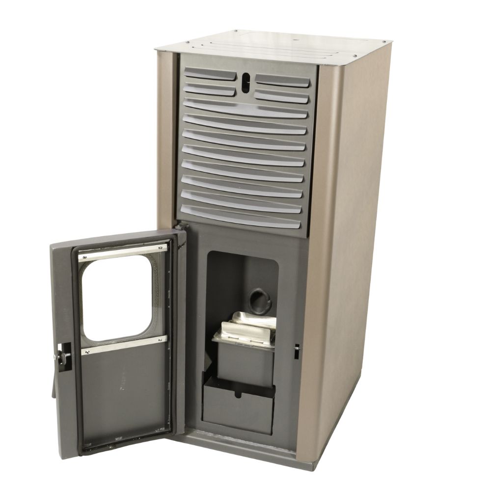 Estufa de pellets con caldera Mytherm IOLI TS 18 beige, 18kW | Hidroestufas de pellets | Estufas de pellets |