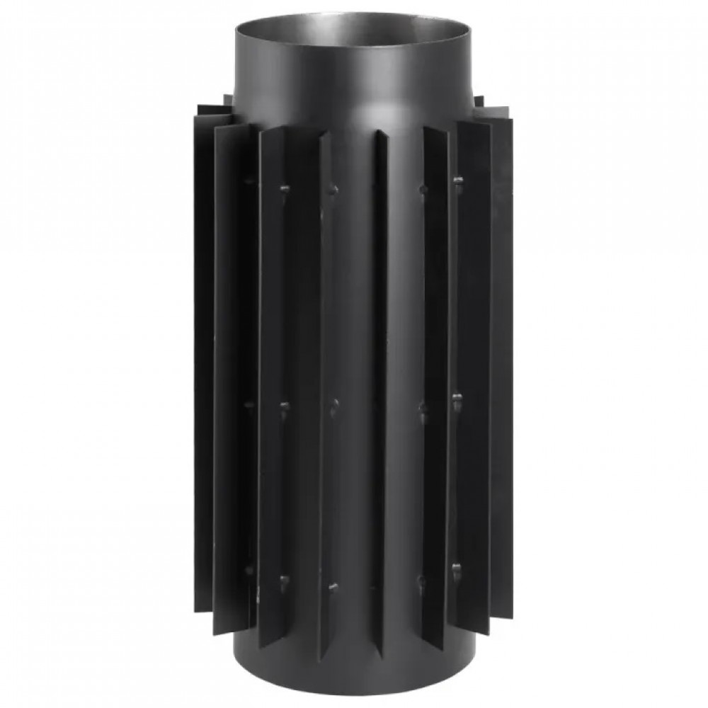 Radiador PARKANEX, Acero, Negro, Ø150, Espesor 2mm | Tubos para chimeneas de leña | Chimeneas |