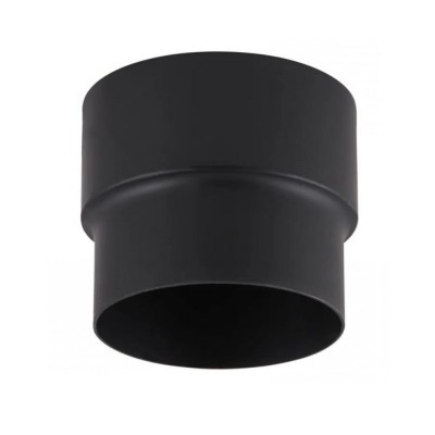 Adaptador tubo chimenea PARKANEX, Acero, Negro, Ø120-130, Espesor 2mm - Comparación de Producto