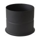 Rosetón de chimenea PARKANEX, Acero, Negro, Ø150, Espesor 2mm | Tubos para chimeneas de leña | Chimeneas |