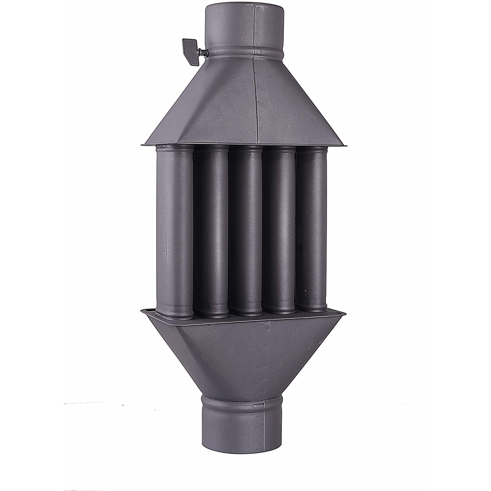 Intercambiador de calor de chimenea de estufa de leña, diámetro 130mm | Intercambiadores de calor de chimenea | Chimeneas |