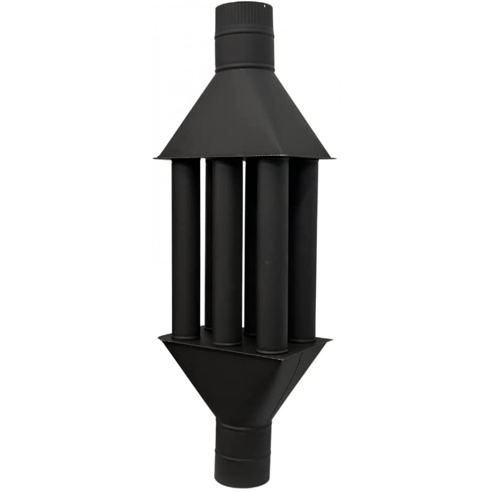 Intercambiador de calor de chimenea de estufa de leña Typhoon XL, diámetro 120 mm | Intercambiadores de calor de chimenea | Chimeneas |