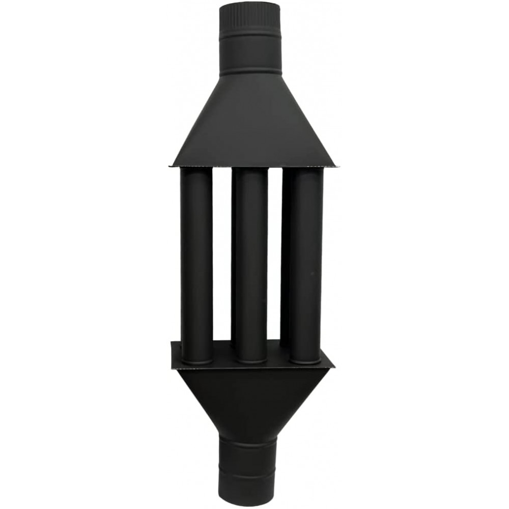 Intercambiador de calor de chimenea de estufa de leña Typhoon XL, diámetro 120 mm | Intercambiadores de calor de chimenea | Chimeneas |