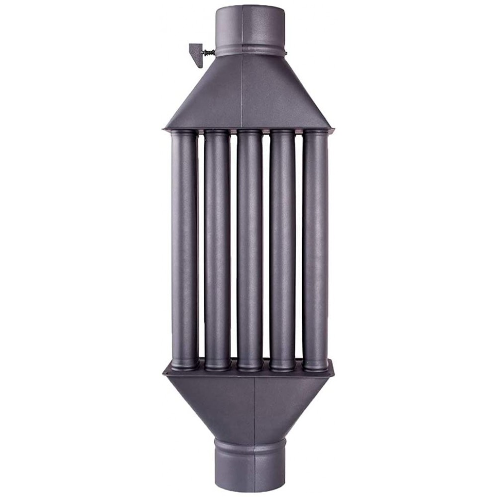 Intercambiador de calor de chimenea de estufa de leña XL, diámetro 130 mm | Intercambiadores de calor de chimenea | Chimeneas |