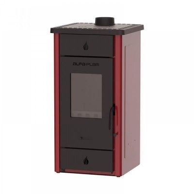Estufa de leña Alfa Plam Elita 3, Rojo, 7 kW - Comparación de Producto