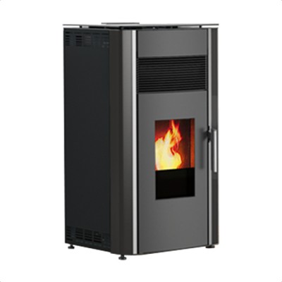 Estufa de pellets Alfa Plam Luca Negro, 8kW - Comparación de Producto