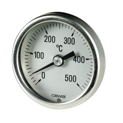 Bimetallic pyrometer Cewal, Rear stem DN40 - Comparación de Producto