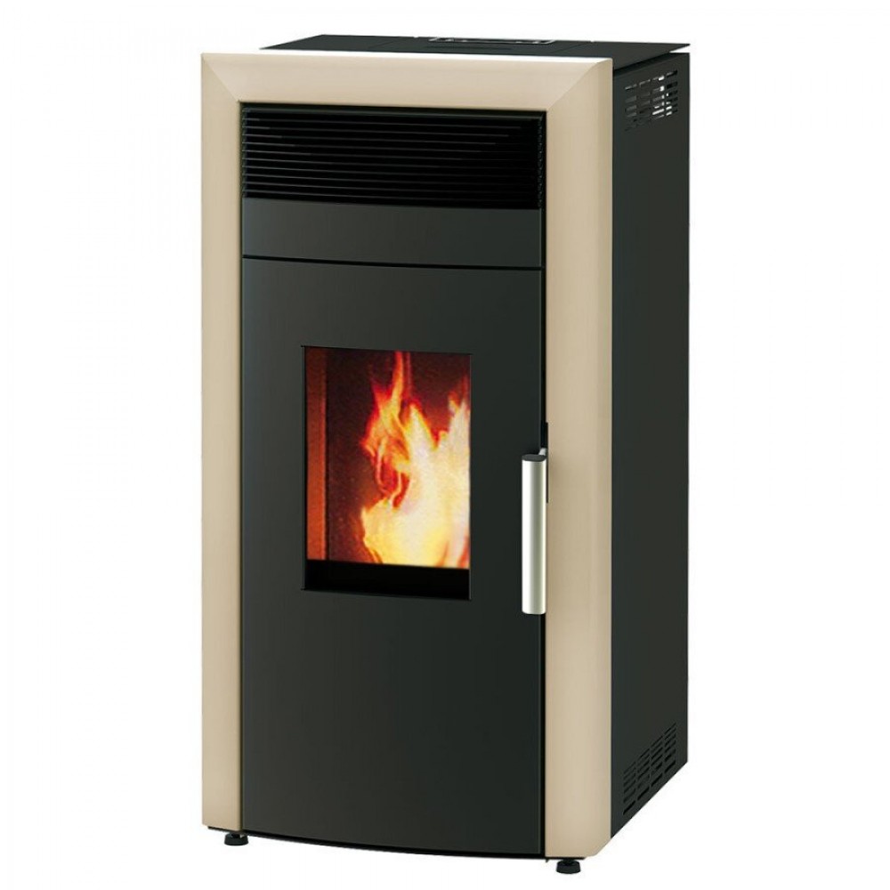 Hidroestufa de pellets Alfa Plam Commo 15 Marfil, 15kW | Hidroestufas de pellets | Estufas de pellets |