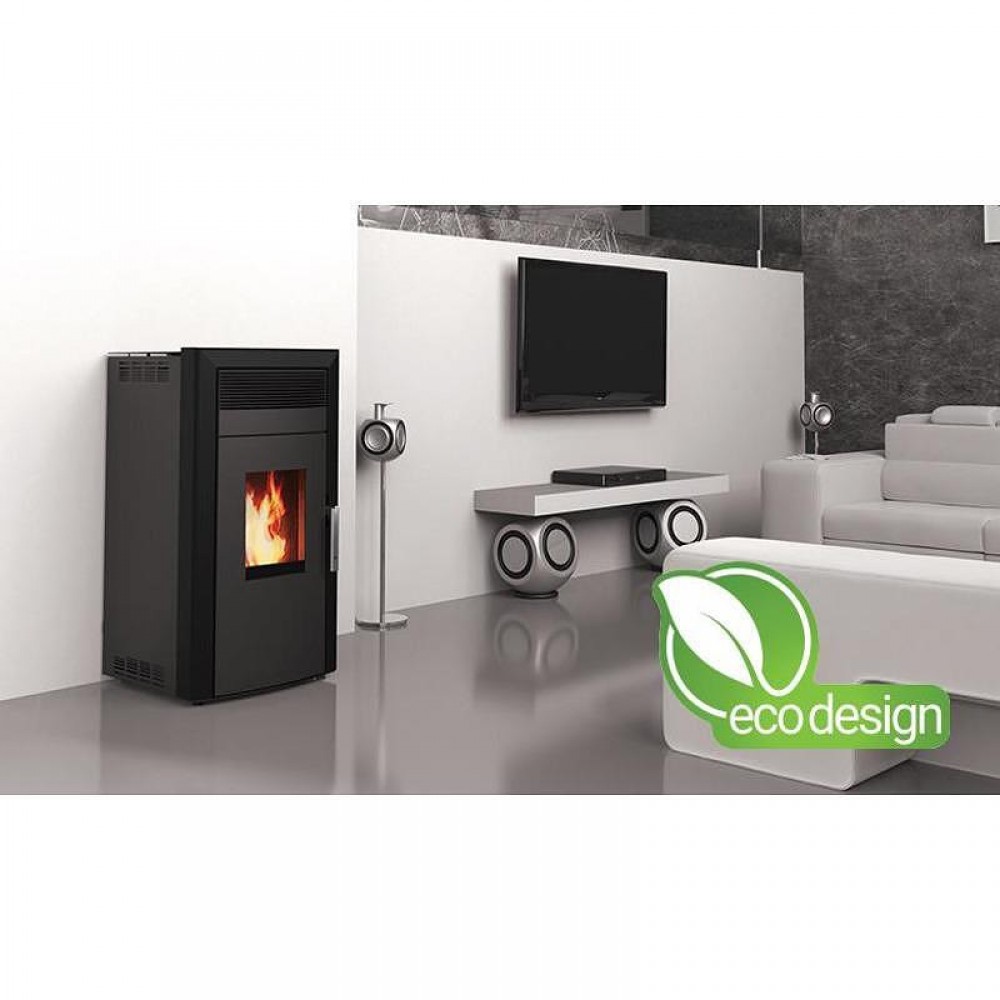 Hidroestufa de pellets Alfa Plam Commo 15 Negro, 15kW | Hidroestufas de pellets Hidroestufa de pellets Alfa Plam Commo 15 Negro, 15kW | Hidroestufas de pellets | Estufas de pellets |