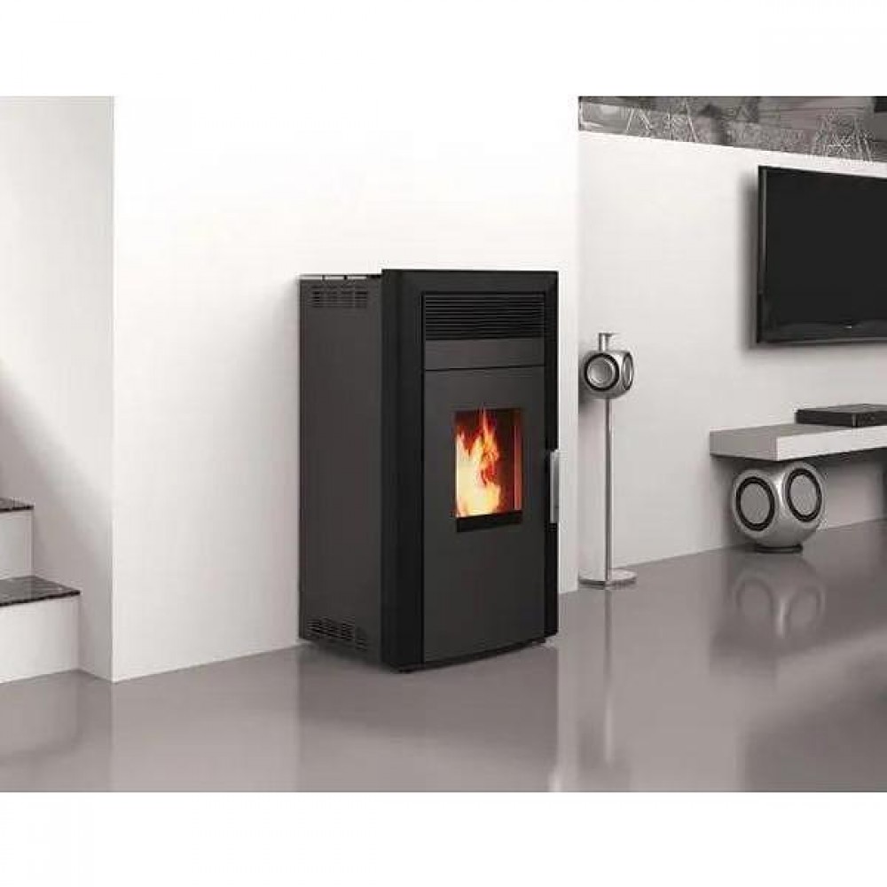 Hidroestufa de pellets Alfa Plam Commo 15 Negro, 15kW | Hidroestufas de pellets Hidroestufa de pellets Alfa Plam Commo 15 Negro, 15kW | Hidroestufas de pellets | Estufas de pellets |