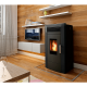 Hidroestufa de pellets Alfa Plam Commo Negro, 22.5kW | Hidroestufas de pellets | Estufas de pellets |