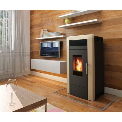 Hidroestufa de pellets Alfa Plam Commo, 22.5kW - Comparación de Producto