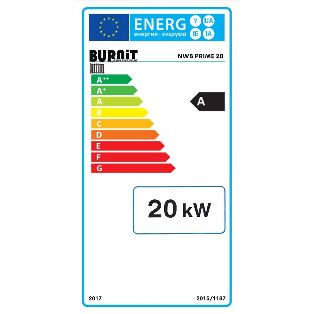 Caldera de leña BURNiT NWB PRIME 20, 20 kW | Calderas de leña | Leña |