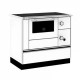 Cocina de leña Alfa Plam Alfa 90 H Favorit Blanca Izquierda, 6.4kW | Cocinas de leña | Leña |