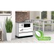 Cocina de leña Alfa Plam Alfa 90 H Favorit Blanca Izquierda, 6.4kW | Cocinas de leña | Leña |