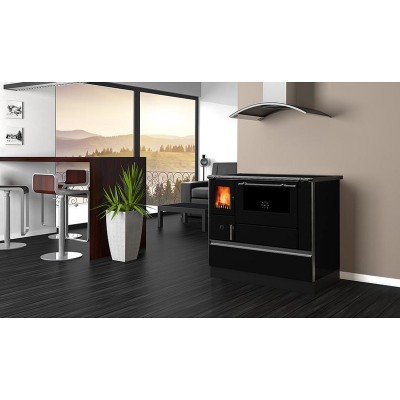 Cocina de leña Alfa Plam Dominant 90H, 6,5kW - Alfa-Plam